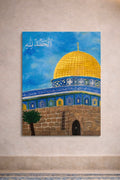 Al Aqsa Moschee - Leinwanddruck