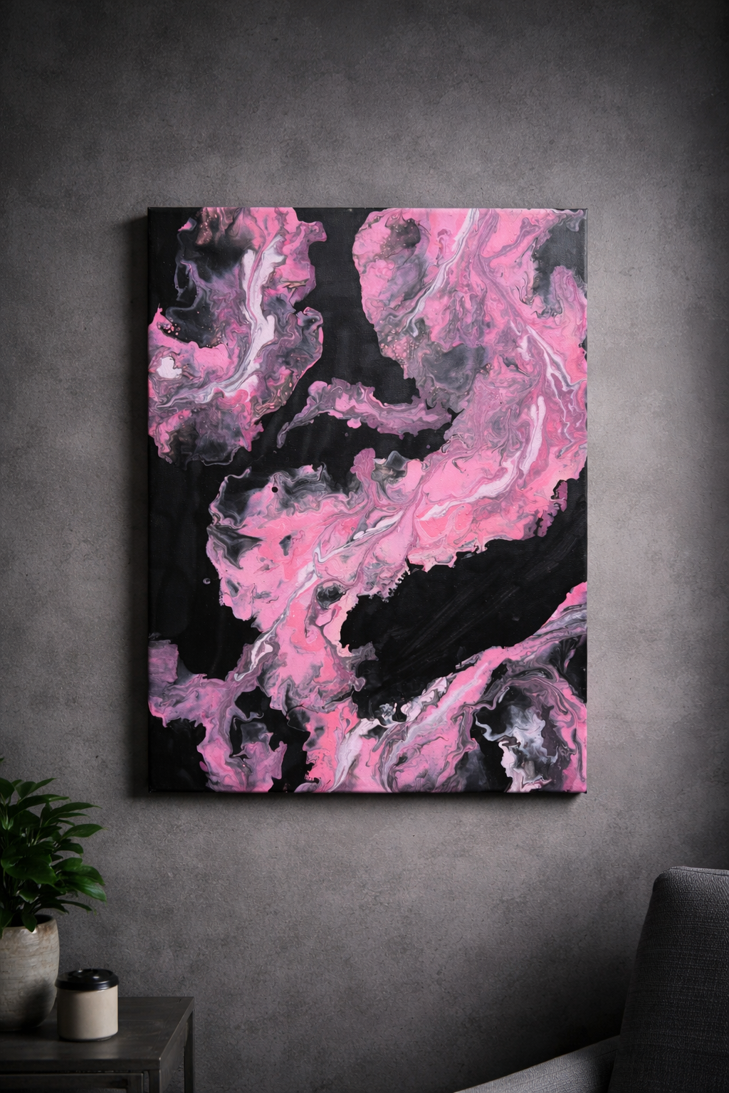 Elysian Flame - Leinwanddruck